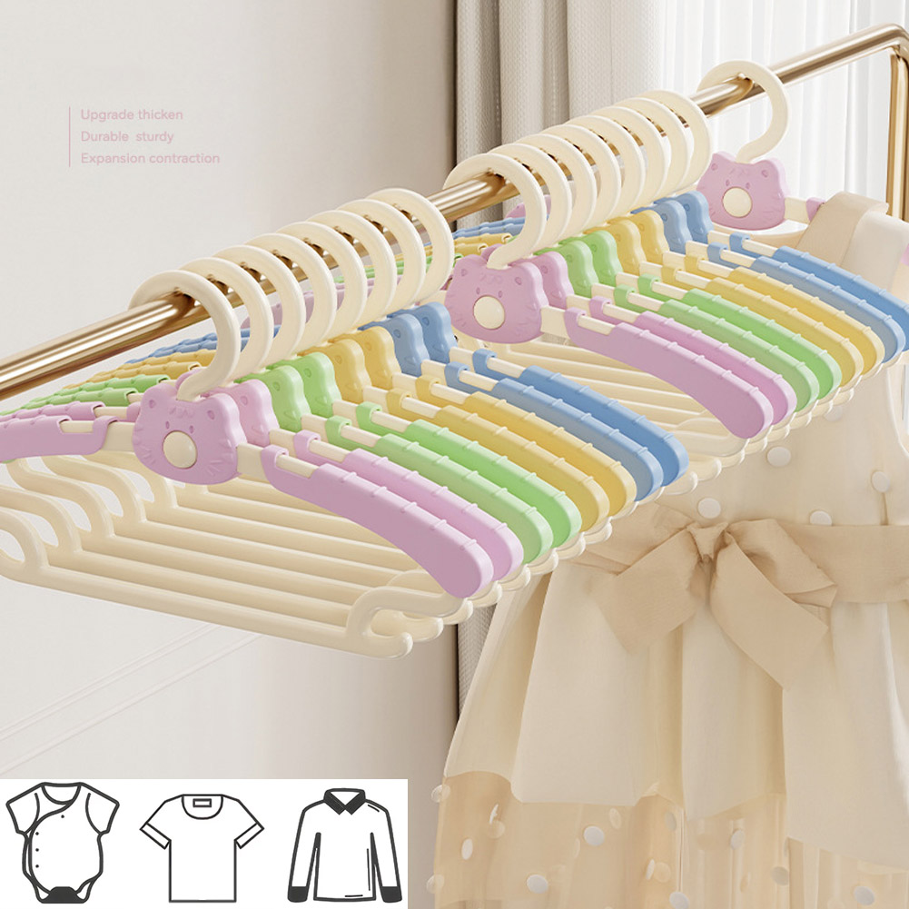Baby Nursery Hangers - 10 قطع من علاقات الملابس القابلة