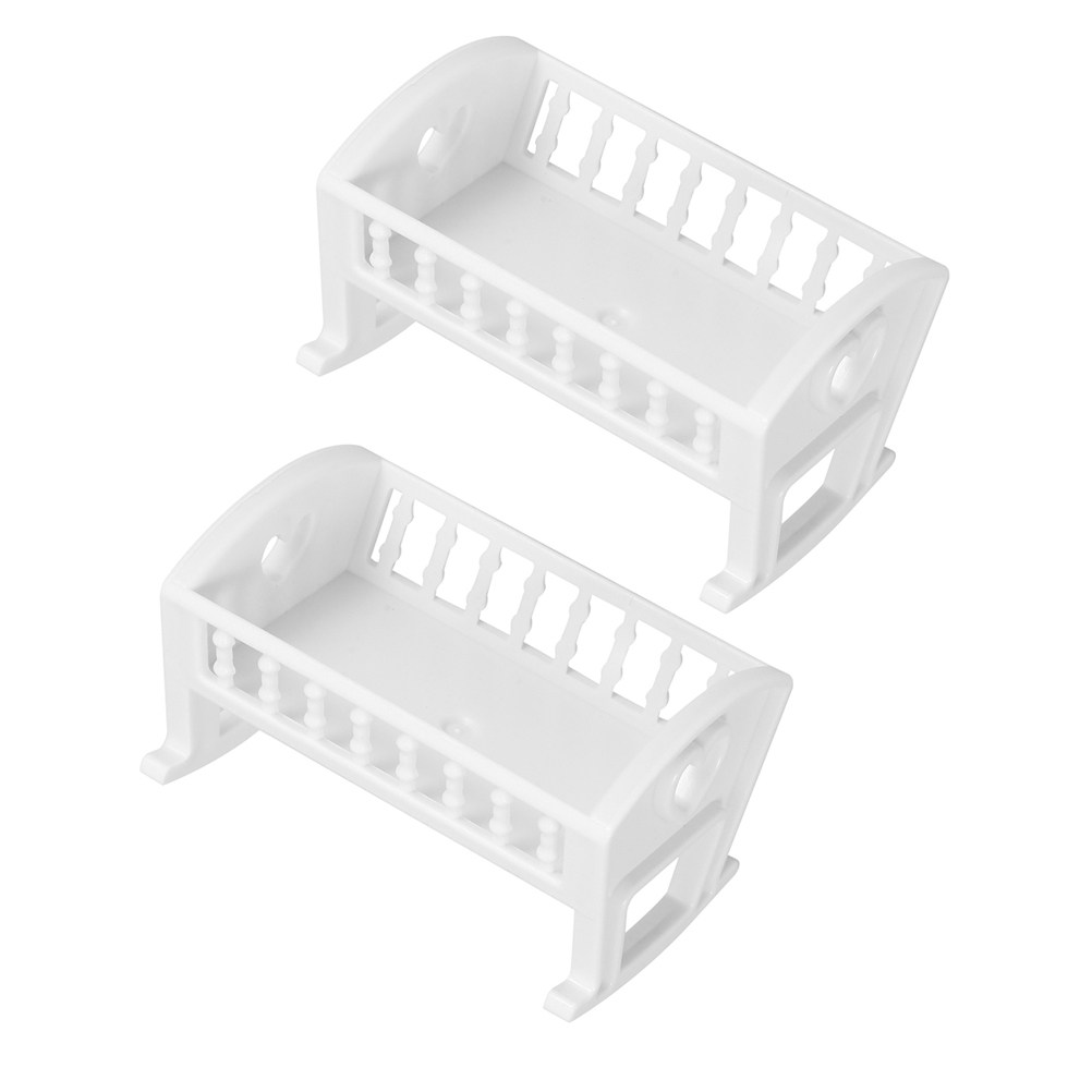 Baby Nursery Furniture Sets - طقم سرير أطفال مصغر واقعي مكون