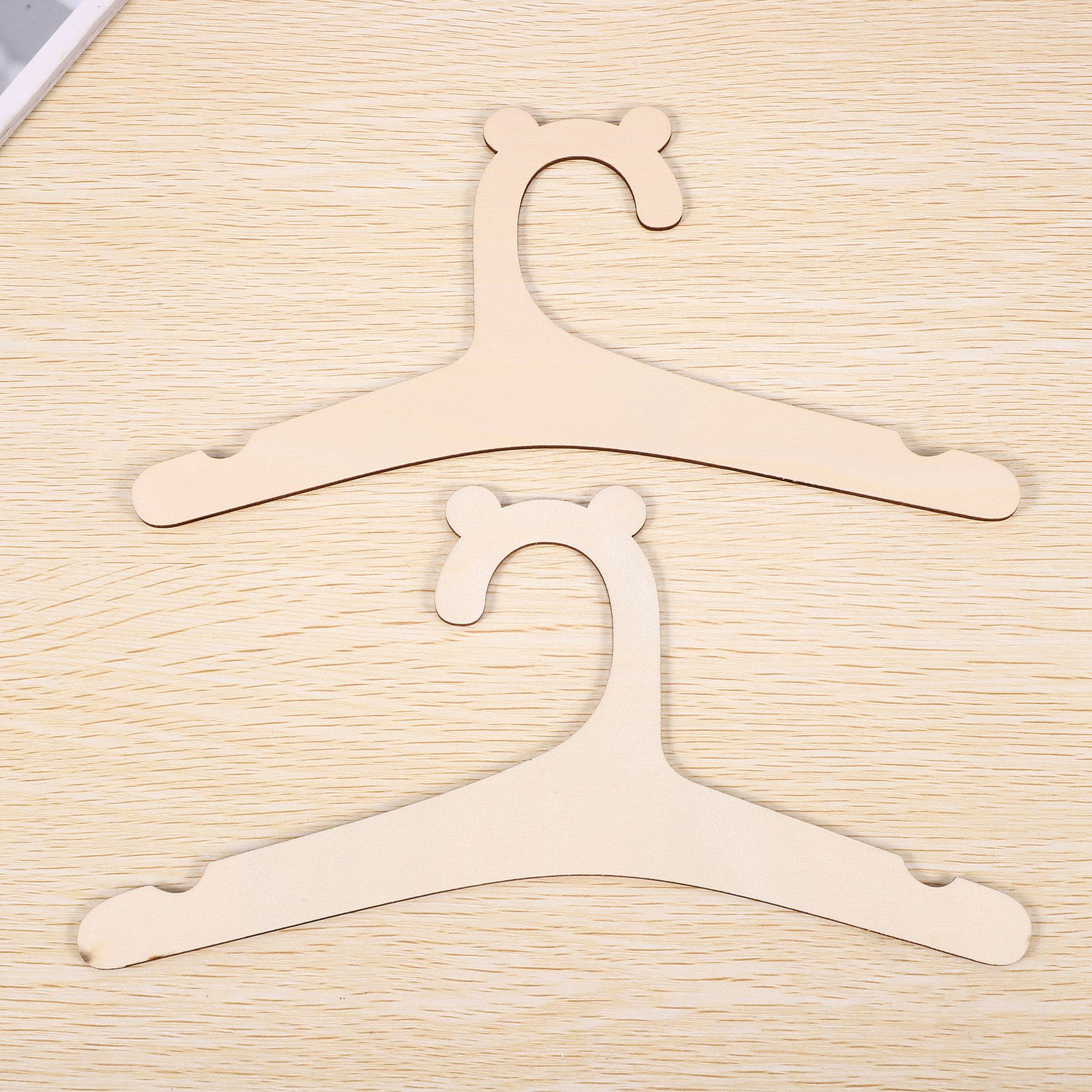 Baby Nursery Hangers - Y42A-30 قطعة شماعات خشبية لملابس الأطفال،