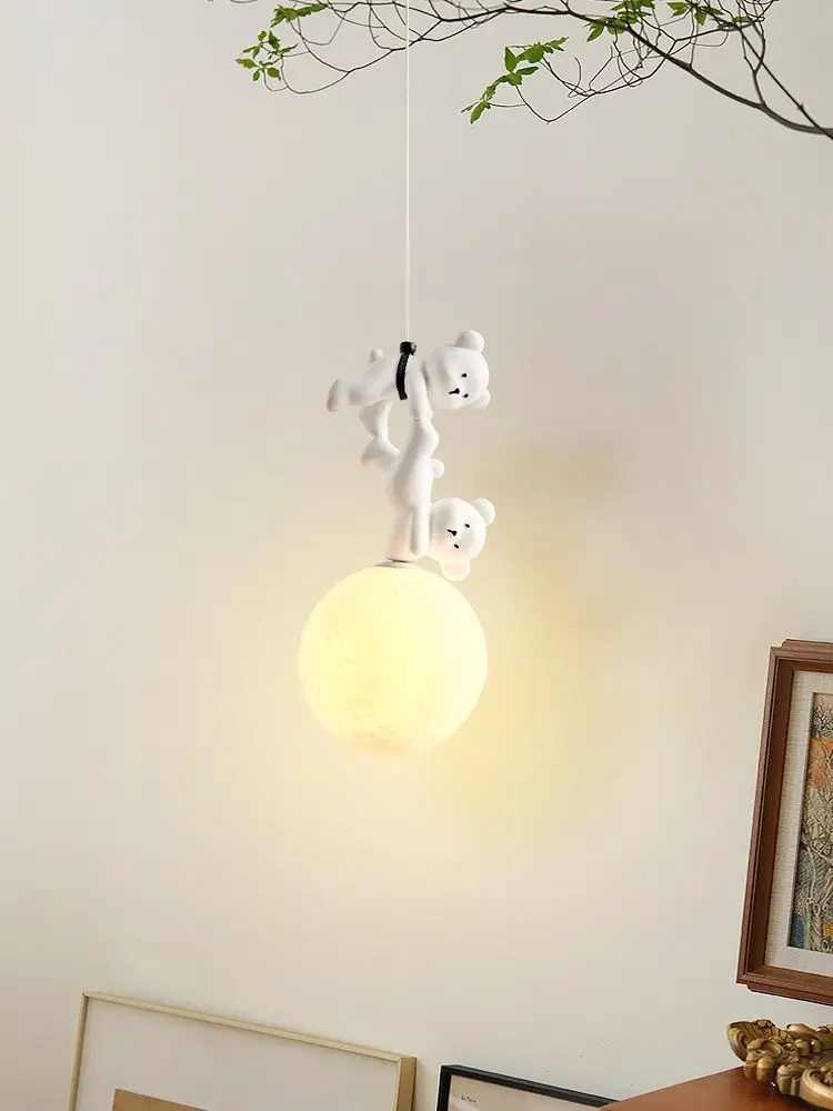 Baby Nursery Light - مصباح على شكل دب كرتوني، إضاءة