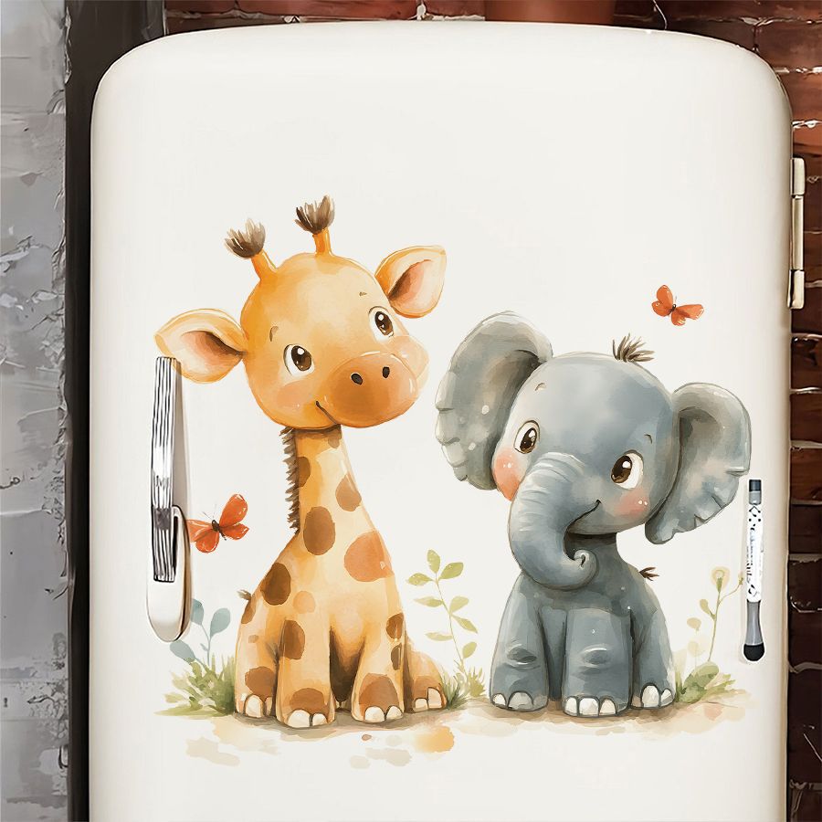 Baby Nursery Stickers - ملصقات جدارية لطيفة على شكل زرافة
