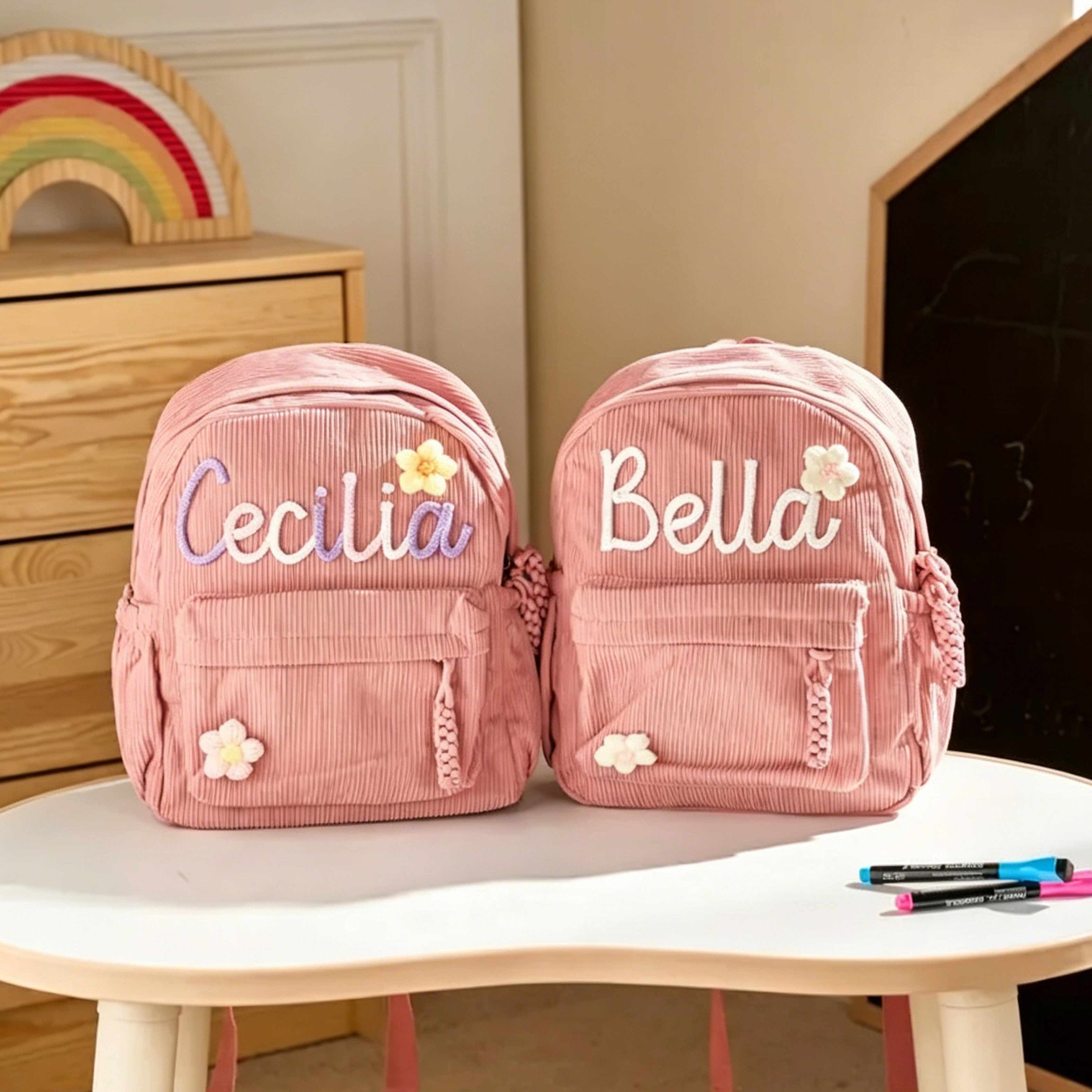 حقيبة ظهر من القماش المخملي مخ - مراجعة Baby Nursery Backpack وسعره