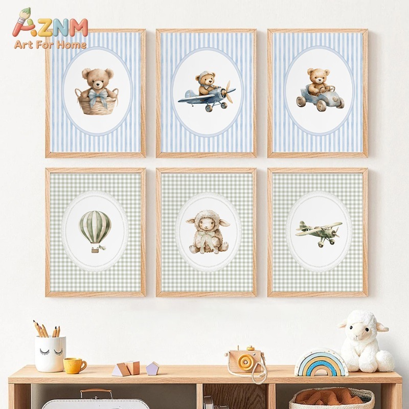 لوحات فنية جدارية للأطفال على  - مراجعة Baby Nursery Furniture Sets وسعره