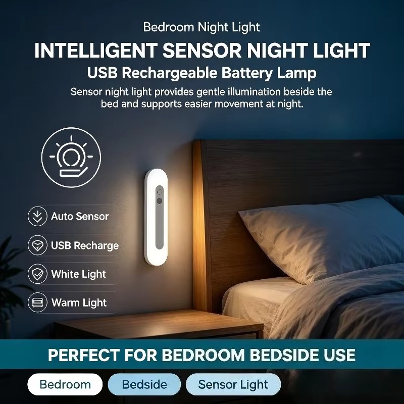 مصباح ليلي ذكي يعمل بالبطارية  - مراجعة Baby Nursery Table Lamp وسعره