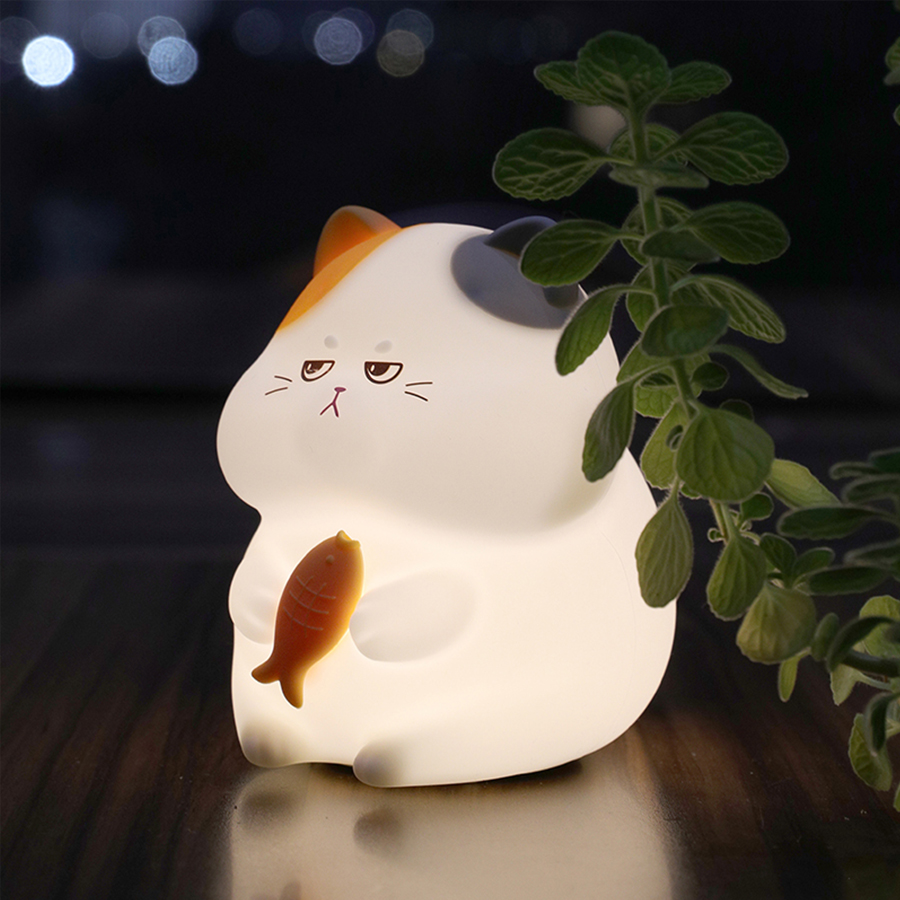 لطيف كيتي Led ضوء الليل قابلة  - مراجعة Baby Nursery Table Lamp وسعره