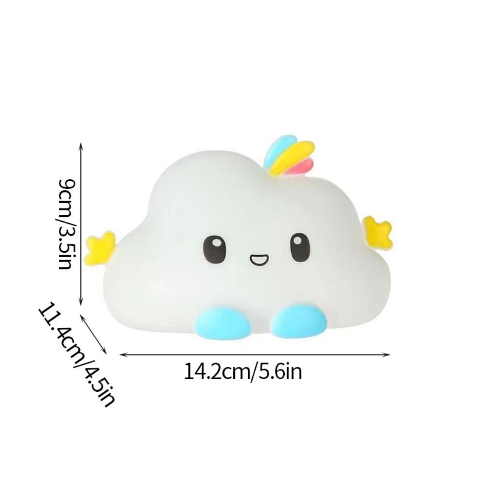 مصباح ليلي لطيف على شكل سحابة  - مراجعة Baby Nursery Table Lamp وسعره