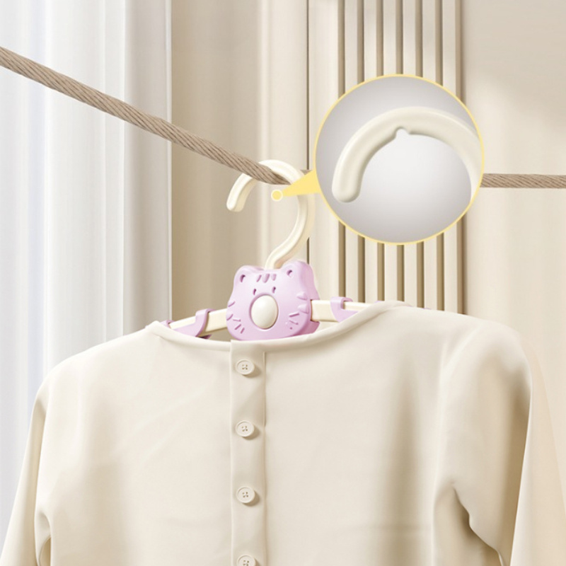 10 قطع من علاقات الملابس القاب - مراجعة Baby Nursery Hangers وسعره
