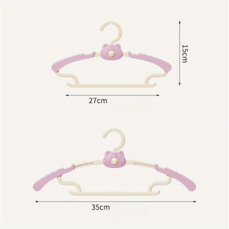 10 قطع من علاقات الملابس القاب - مراجعة Baby Nursery Hangers وسعره