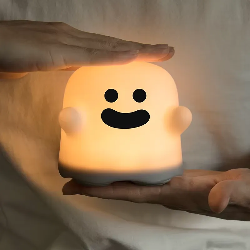 مصباح ليلي إبداعي على شكل شبح  - مراجعة Baby Nursery Table Lamp وسعره