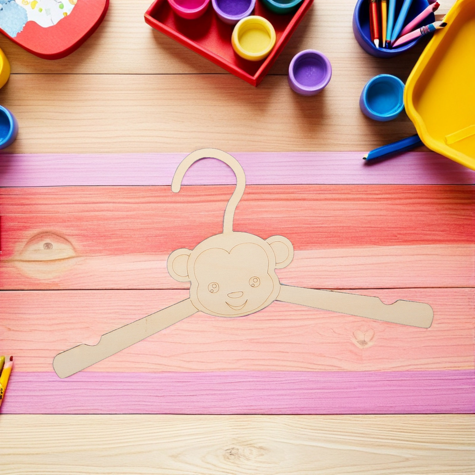 10 قطع من علاقات الملابس الخشب - مراجعة Baby Nursery Hangers وسعره