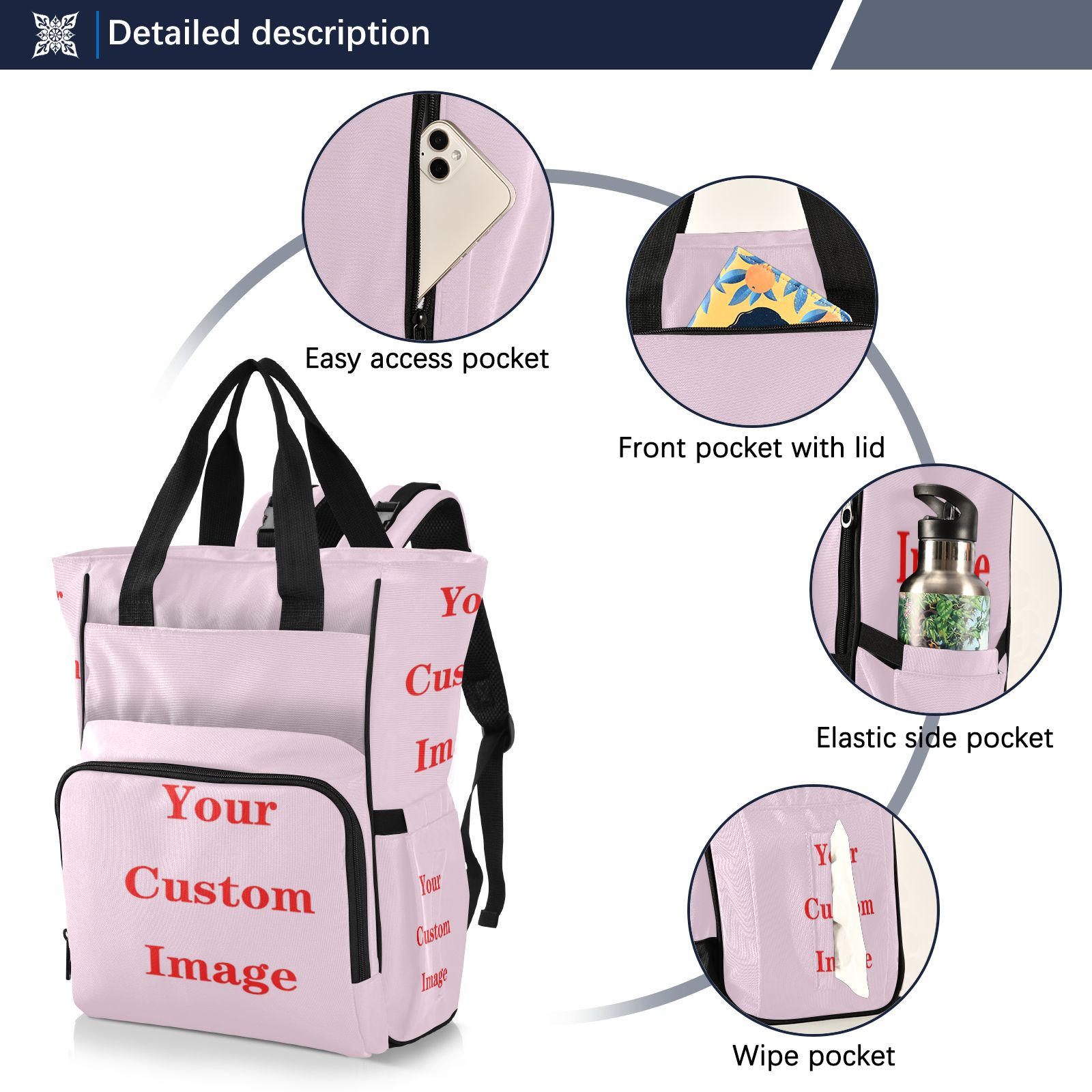 موضة المومياء الأمومة حقيبة ال - مراجعة Baby Nursery Backpack وسعره