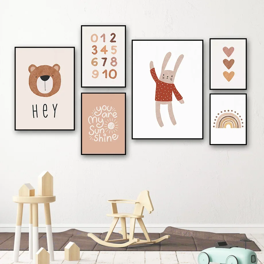 قطعة واحدة - لوحة فنية جدارية  - مراجعة Baby Nursery Themes وسعره