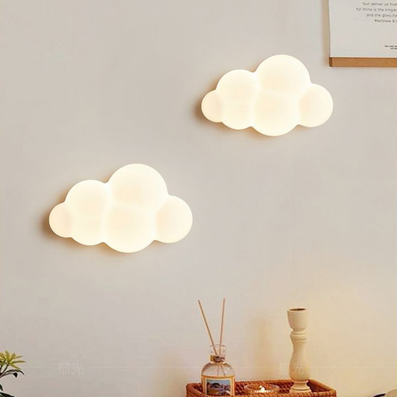سحابة بيضاء مصابيح الحائط لغرف - مراجعة Baby Nursery Light وسعره