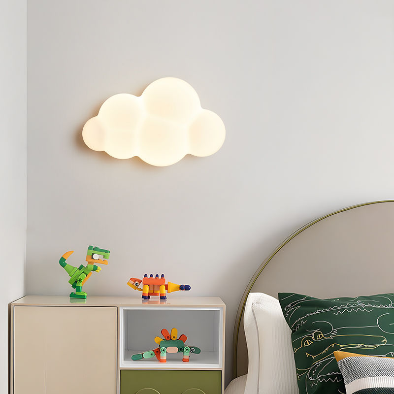 سحابة بيضاء مصابيح الحائط لغرف - مراجعة Baby Nursery Light وسعره