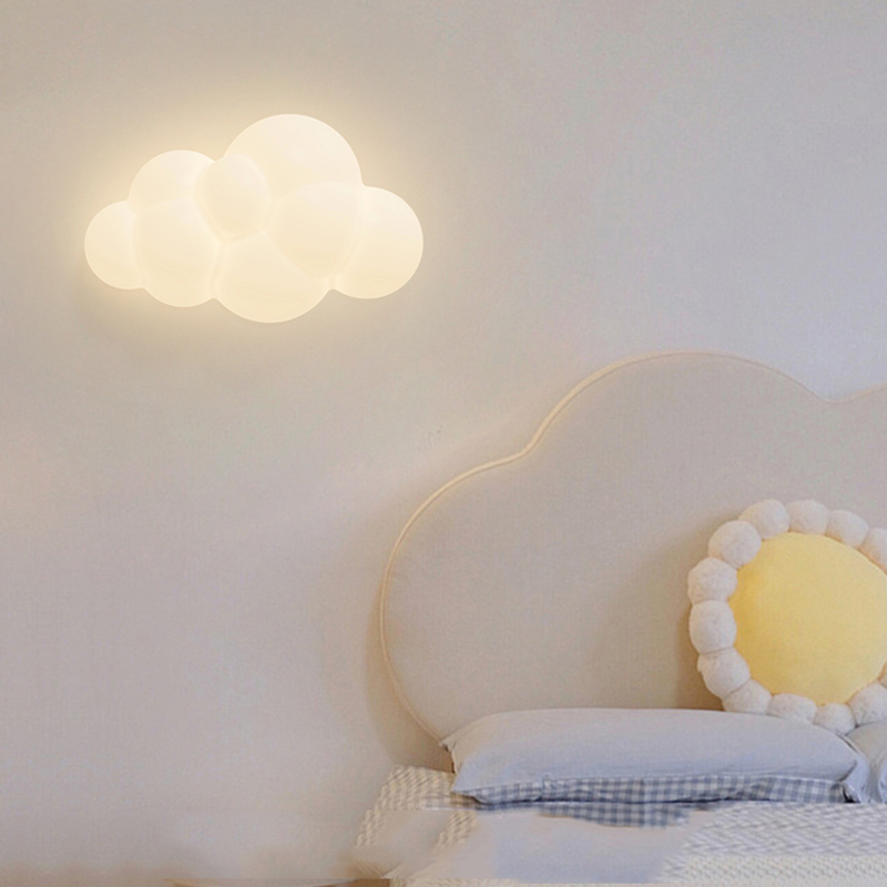سحابة بيضاء مصابيح الحائط لغرف - مراجعة Baby Nursery Light وسعره