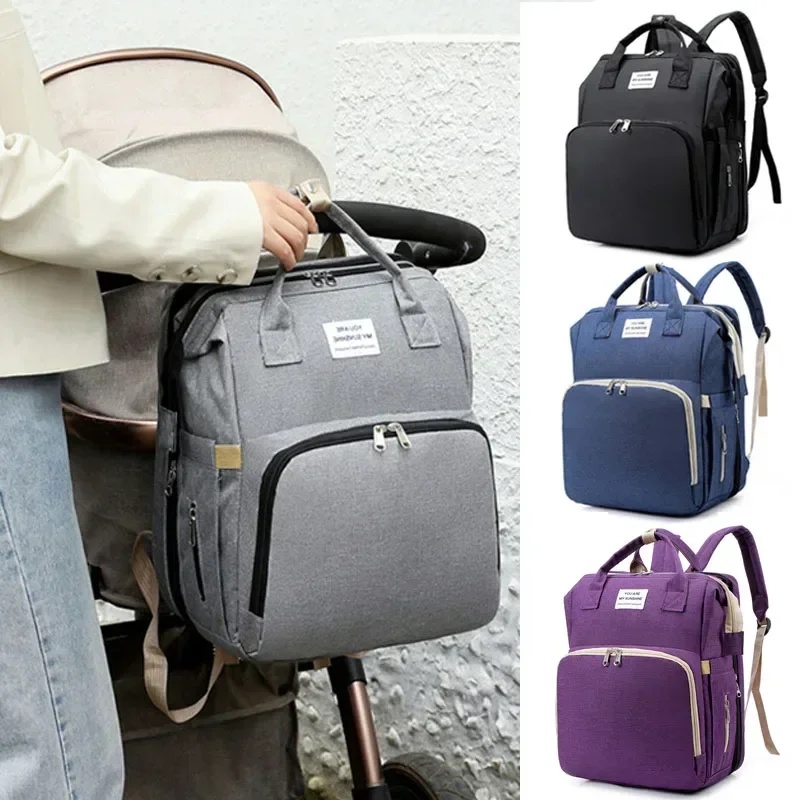 حقيبة ظهر كبيرة السعة للأمهات  - مراجعة Baby Nursery Backpack وسعره