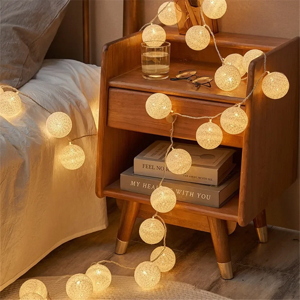 هالوين القطن جارلاند كرات أضوا - مراجعة Baby Nursery Light وسعره