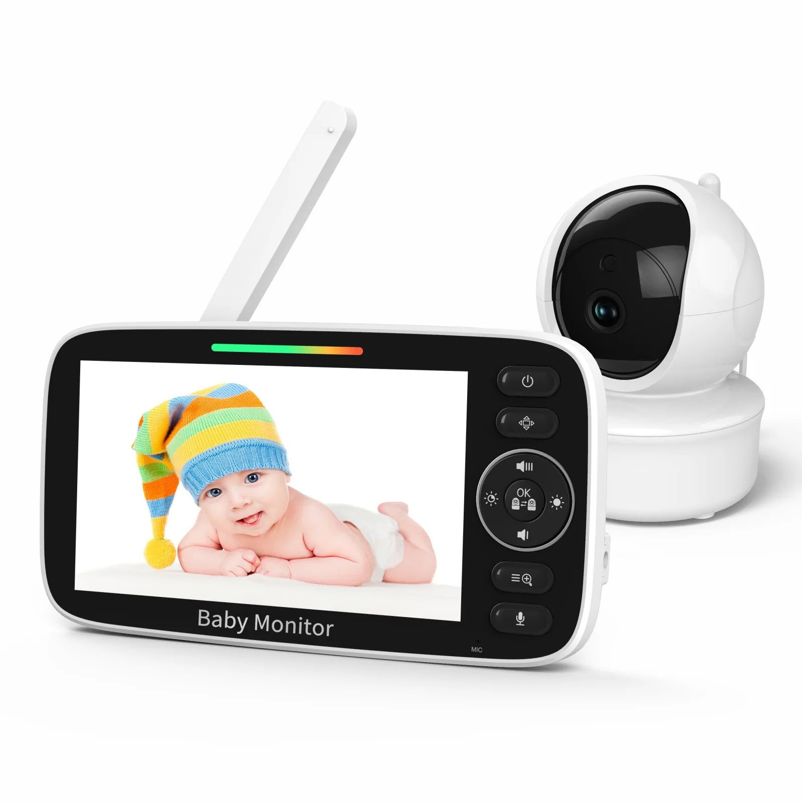 جهاز مراقبة الطفل مع شاشة LCD  - مراجعة Baby Nursery Videos وسعره