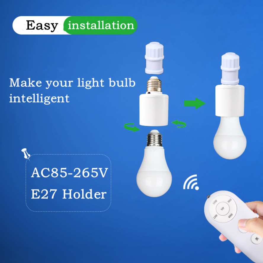 E27 60 واط لاسلكي للتحكم عن بع - مراجعة Baby Nursery Light وسعره