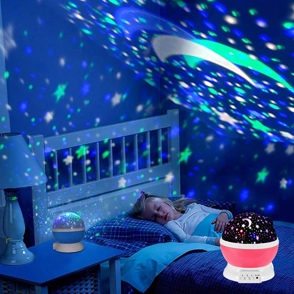 مصباح ليلي بروجيكتور للسماء ال - مراجعة Baby Nursery Table Lamp وسعره