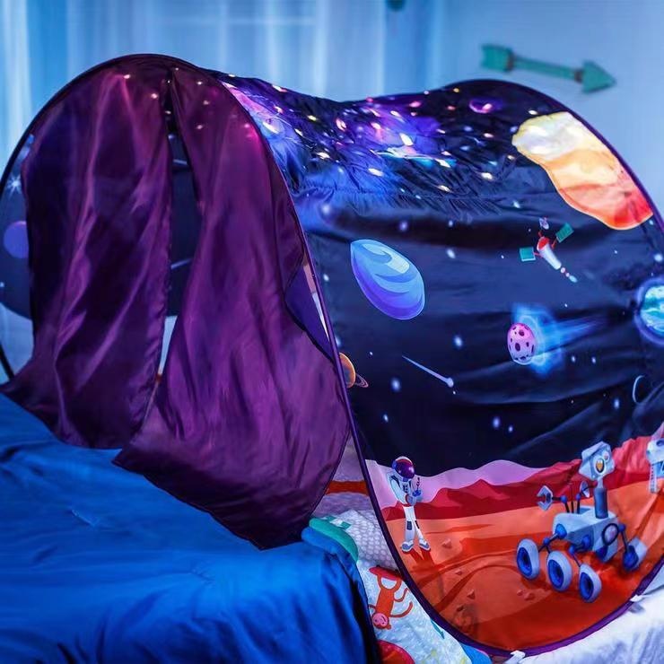 خيمة أحلام ممتعة ومزينة بالنجو - مراجعة Baby Nursery Light وسعره