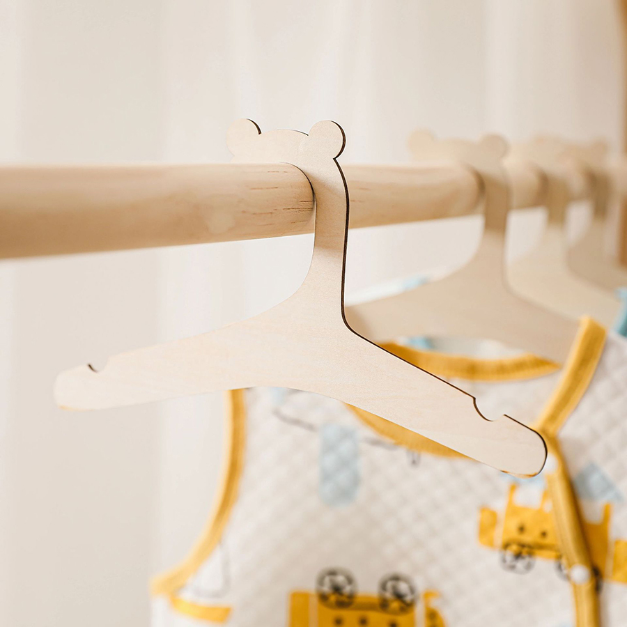 10 قطعة/المجموعة الطفل الإبداع - مراجعة Baby Nursery Hangers وسعره