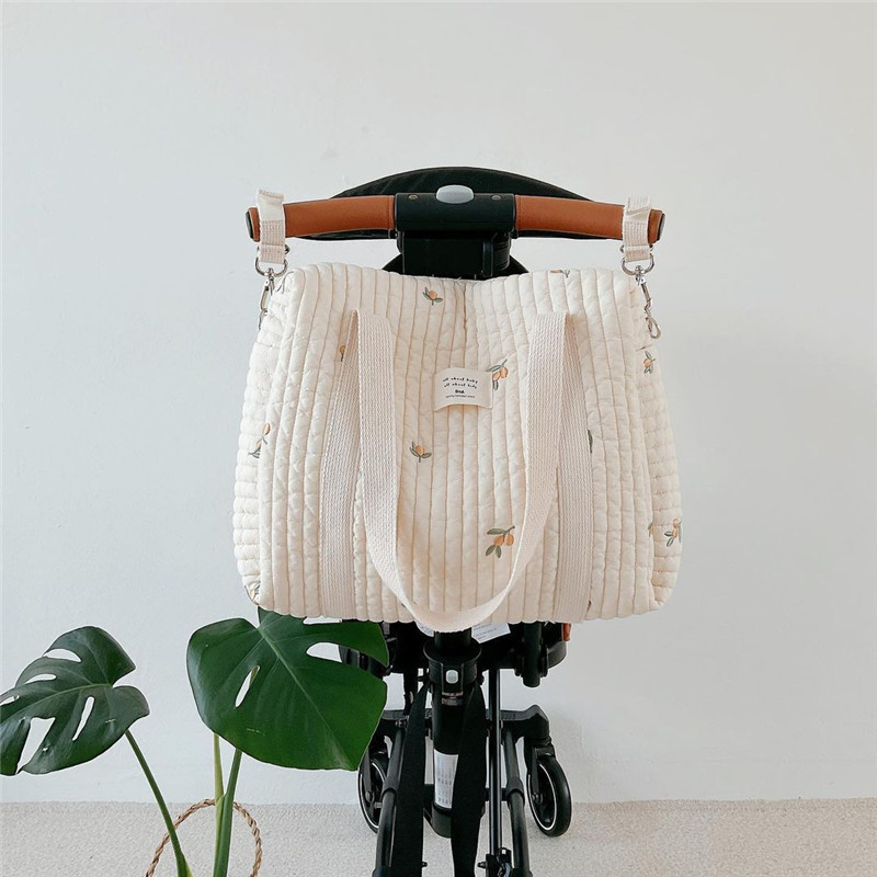 حقيبة حفاضات مطرزة قابلة للحمل - مراجعة Baby Nursery Backpack وسعره