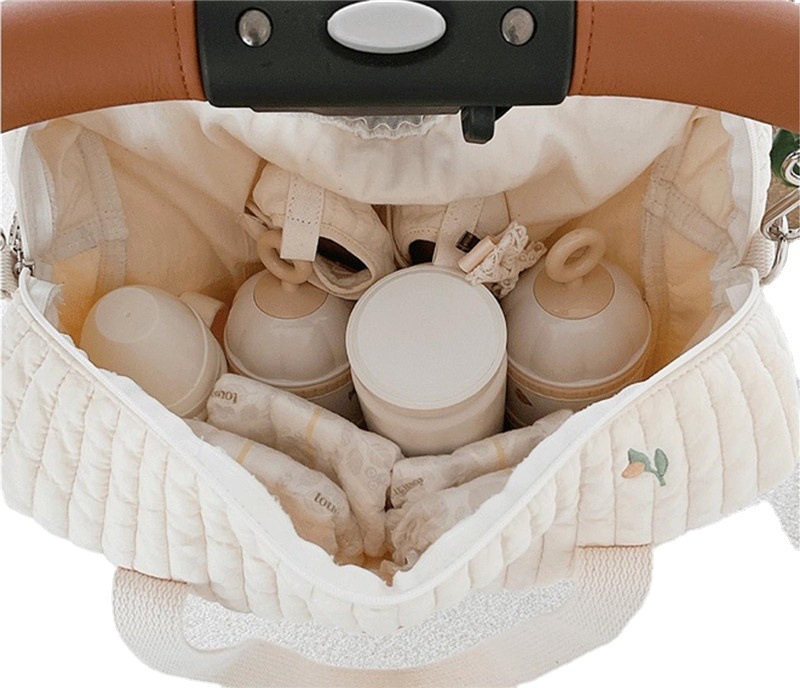 حقيبة حفاضات مطرزة قابلة للحمل - مراجعة Baby Nursery Backpack وسعره
