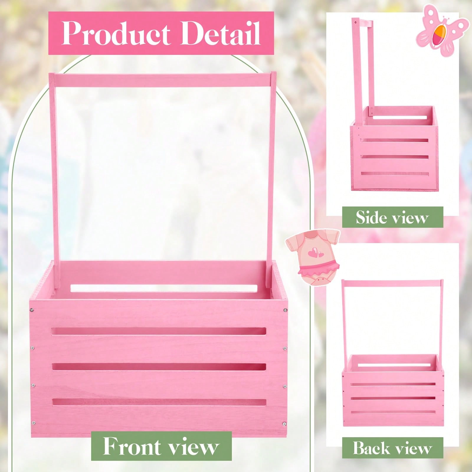 صندوق خشبي لحفلات استقبال المو - مراجعة Baby Nursery Uniform وسعره