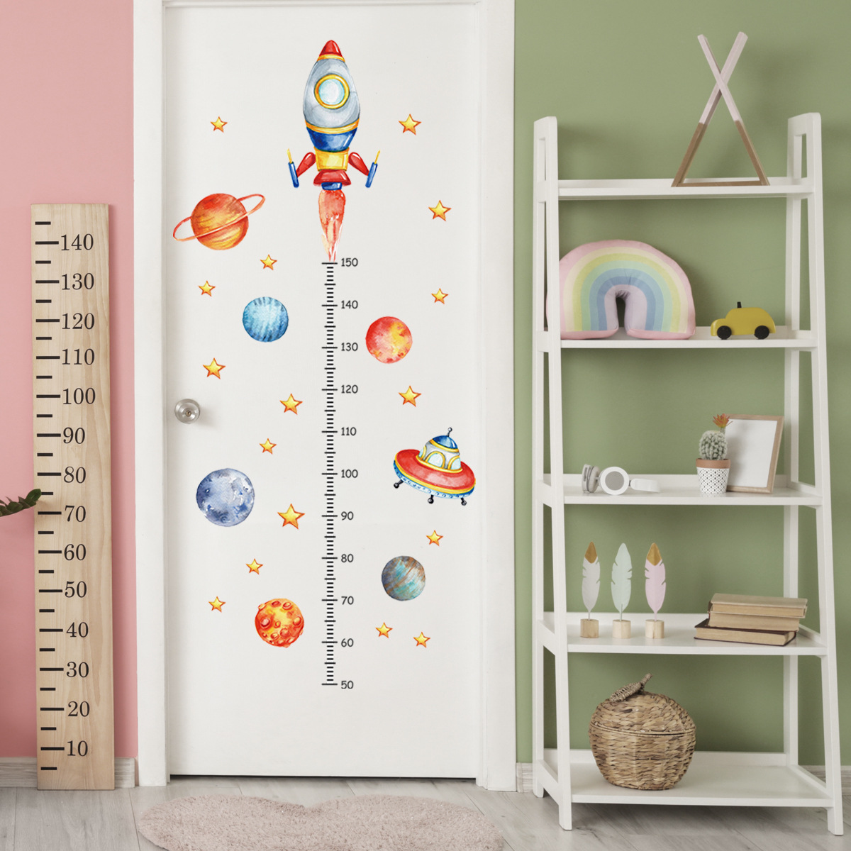 ملصقات حائط لقياس الارتفاع على - مراجعة Baby Nursery Stickers وسعره