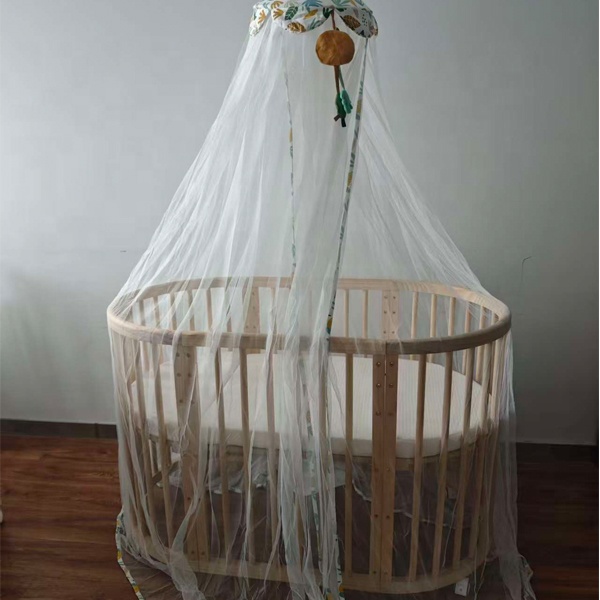 سرير أطفال خشبي بيضاوي الشكل ق - مراجعة Baby Nursery Furniture Sets وسعره