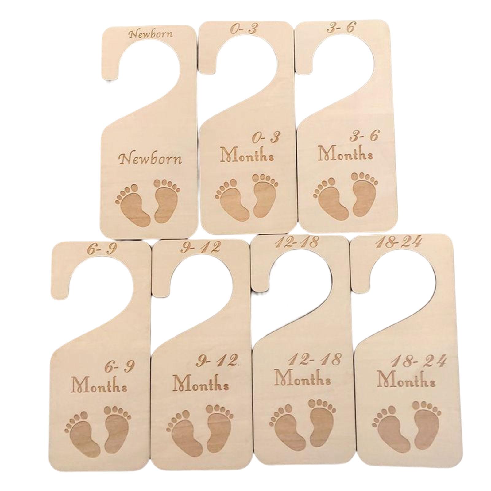 منظم ملابس الأطفال مع فواصل خش - مراجعة Baby Nursery Hangers وسعره