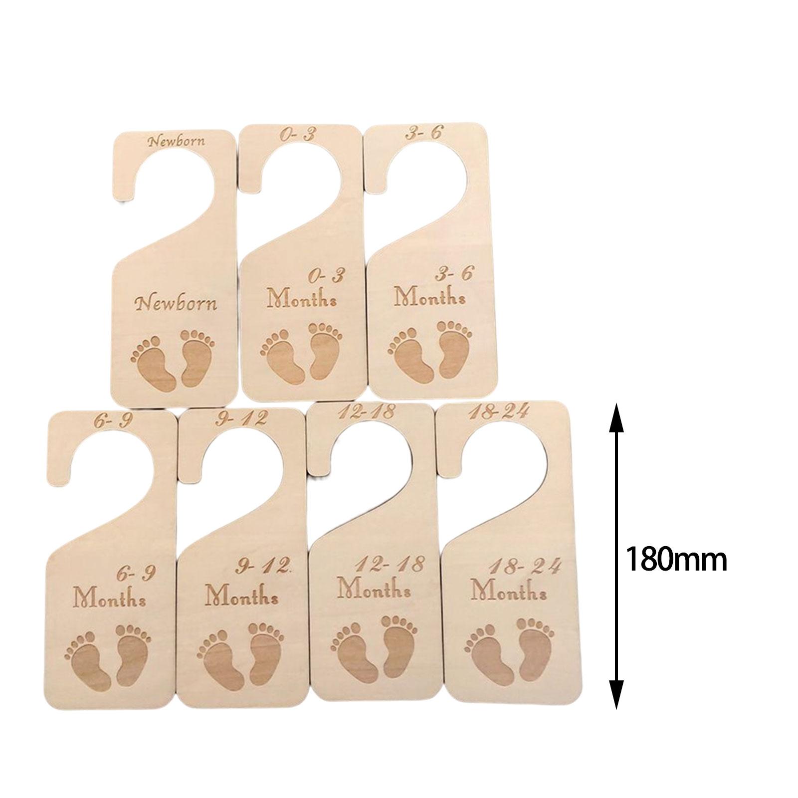 منظم ملابس الأطفال مع فواصل خش - مراجعة Baby Nursery Hangers وسعره