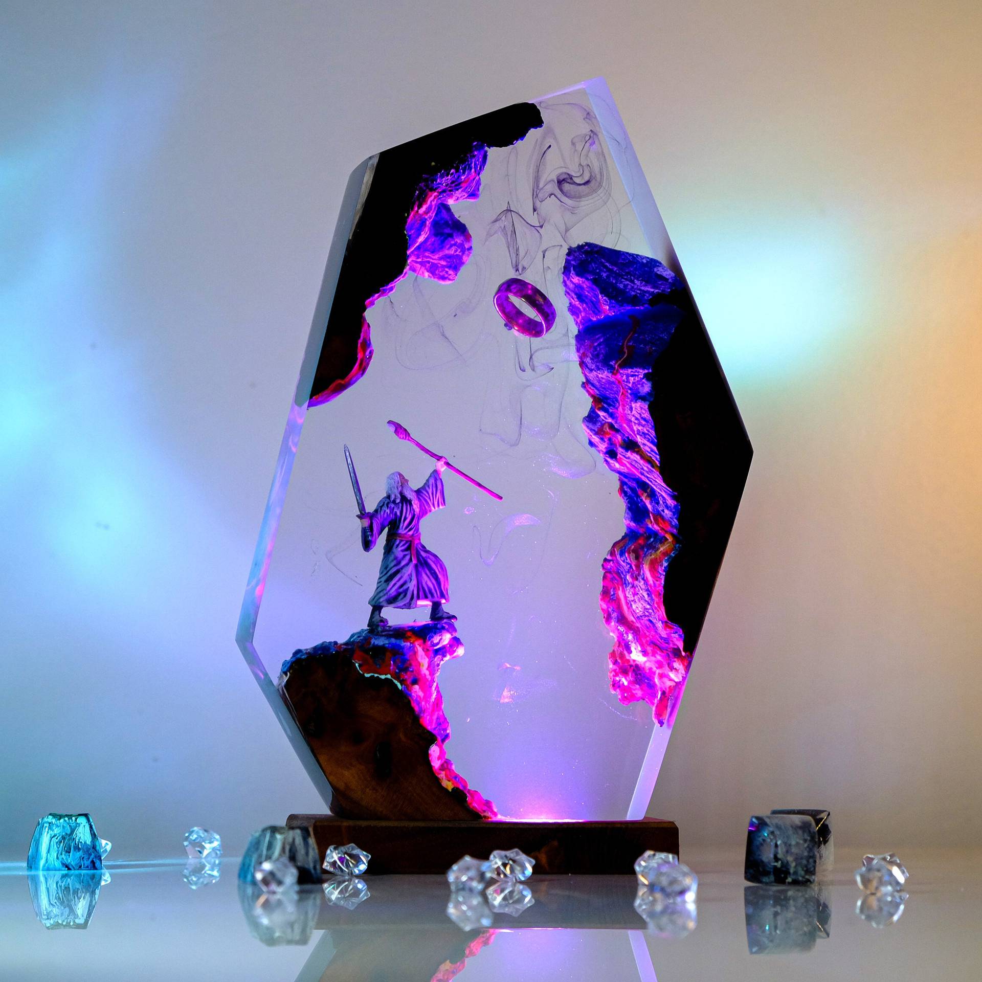 مصباح طاولة على شكل مشهد من في - مراجعة Baby Nursery Light وسعره