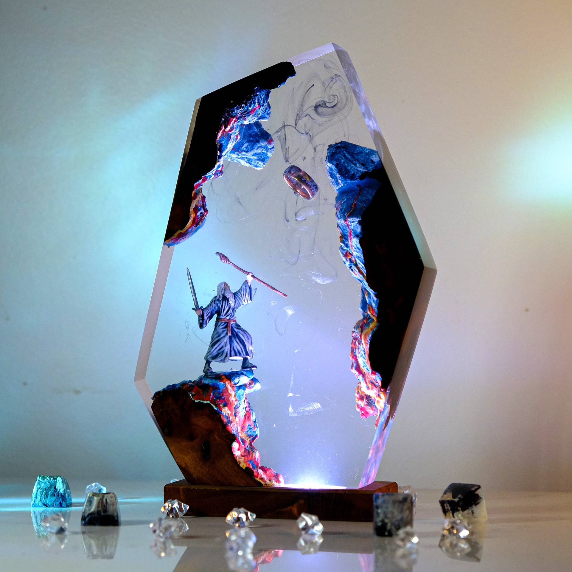 مصباح طاولة على شكل مشهد من في - مراجعة Baby Nursery Light وسعره