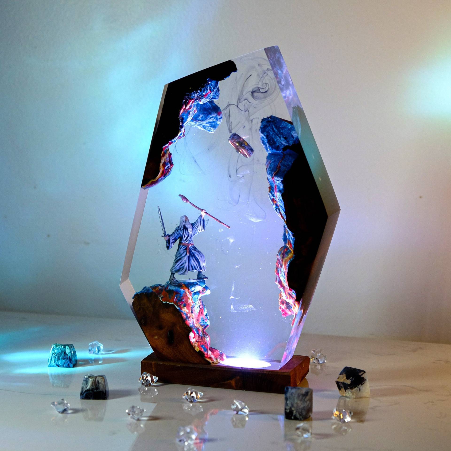 مصباح طاولة على شكل مشهد من في - مراجعة Baby Nursery Light وسعره