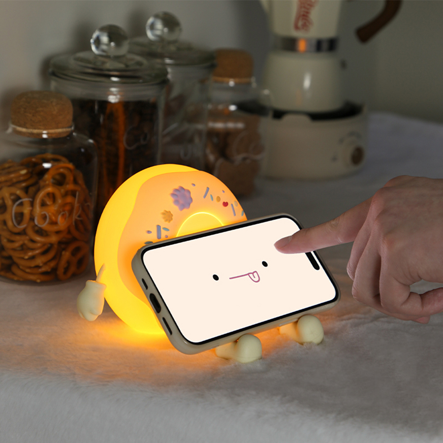 دونات Led ضوء الليل الكرتون سي - مراجعة Baby Nursery Table Lamp وسعره