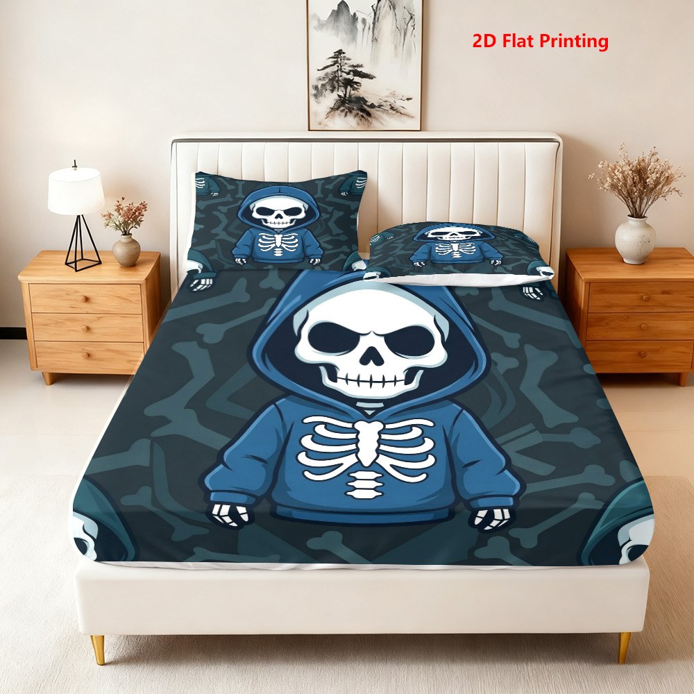 طقم أغطية سرير بتصميم جمجمة، م - مراجعة Baby Nursery Themes وسعره