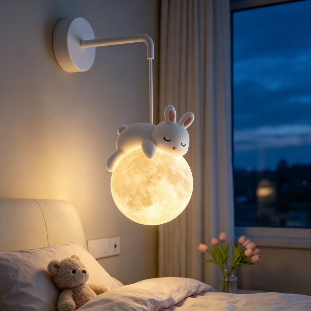 مصباح حائط على شكل حيوانات لطي - مراجعة Baby Nursery Light وسعره