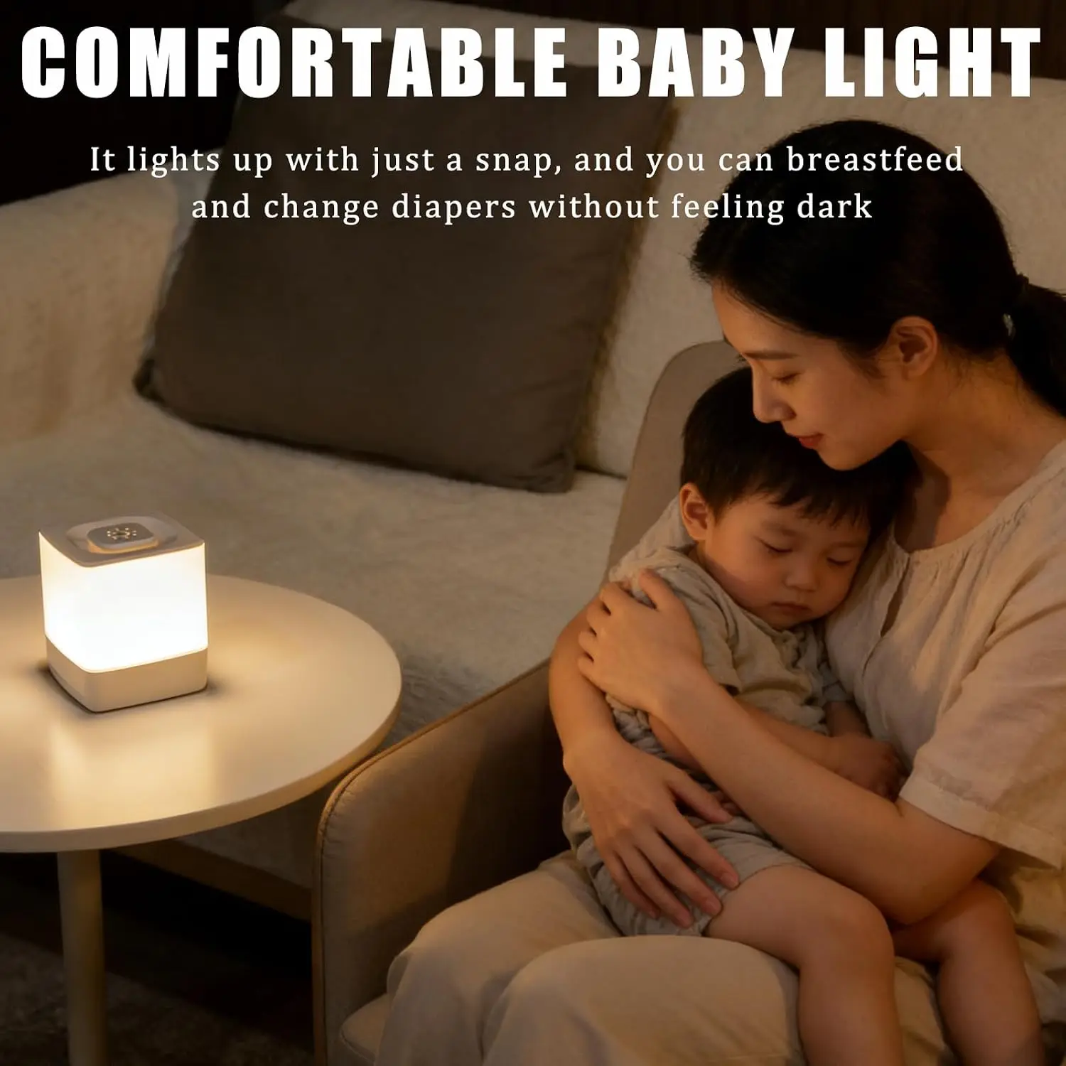 مصباح ليلي LED للطاولة الجانبي - مراجعة Baby Nursery Light وسعره