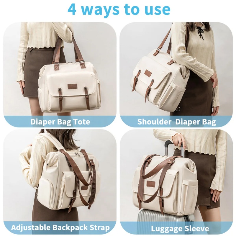 حقيبة ظهر لحفاضات الأطفال مقاو - مراجعة Baby Nursery Backpack وسعره