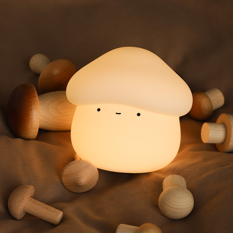 مصباح ليلي على شكل فطر من السي - مراجعة Baby Nursery Light وسعره