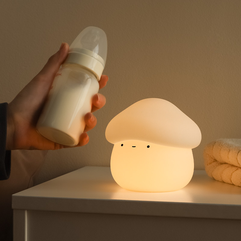 مصباح ليلي على شكل فطر من السي - مراجعة Baby Nursery Light وسعره