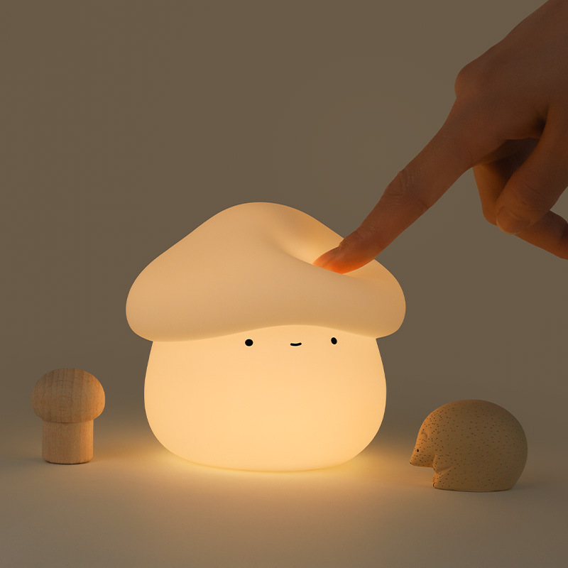 مصباح ليلي على شكل فطر من السي - مراجعة Baby Nursery Light وسعره