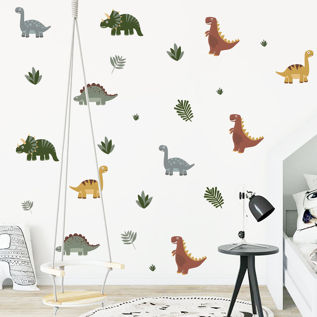 ملصقات حائط على شكل حيوانات عل - مراجعة Baby Nursery Stickers وسعره