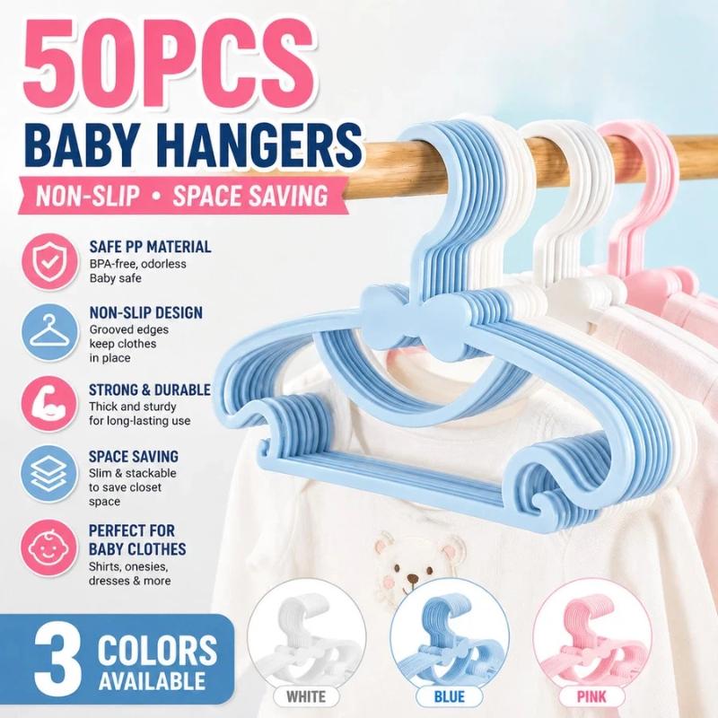 شماعات ملابس للأطفال الرضع 10/ - مراجعة Baby Nursery Hangers وسعره