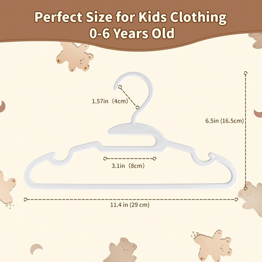 70 100 قطعة من شماعات الأطفال  - مراجعة Baby Nursery Hangers وسعره