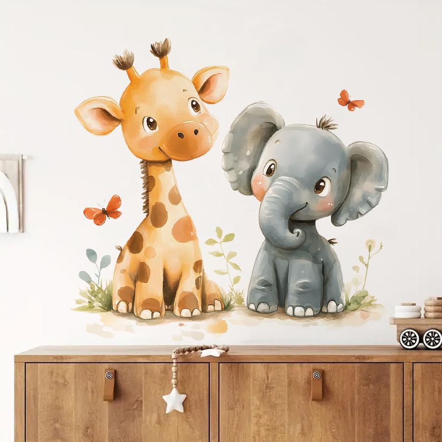ملصقات جدارية لطيفة على شكل زر - مراجعة Baby Nursery Stickers وسعره