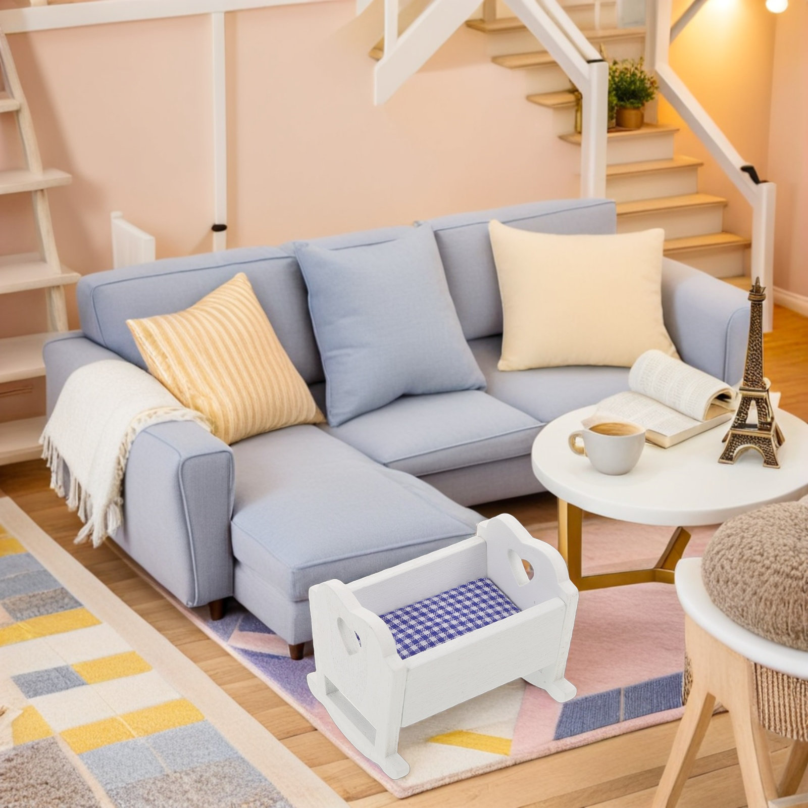 3 قطع من ألعاب سرير الأطفال لت - مراجعة Baby Nursery Furniture Sets وسعره