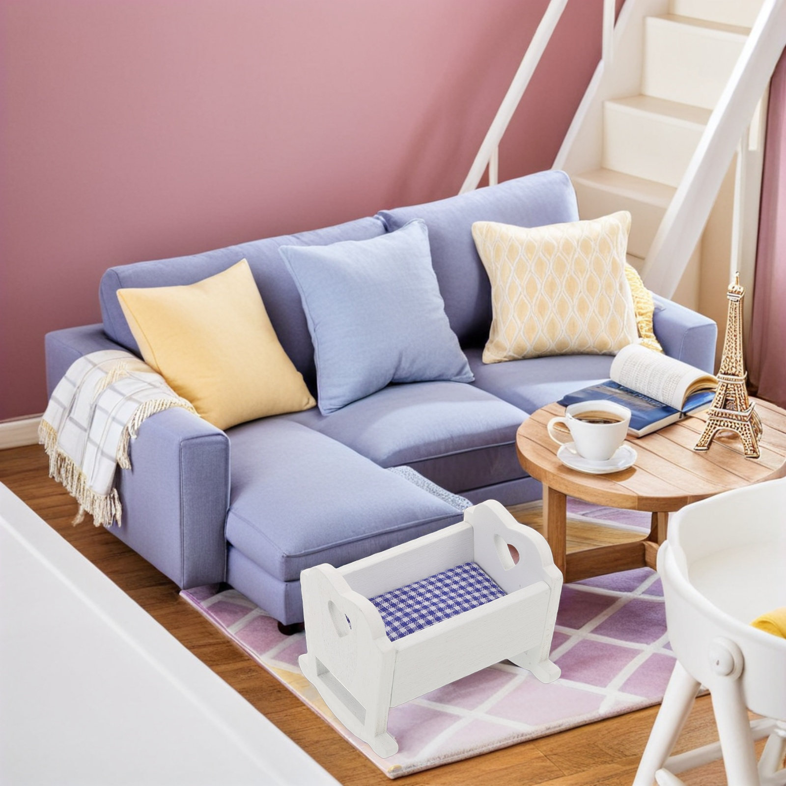 3 قطع من ألعاب سرير الأطفال لت - مراجعة Baby Nursery Furniture Sets وسعره